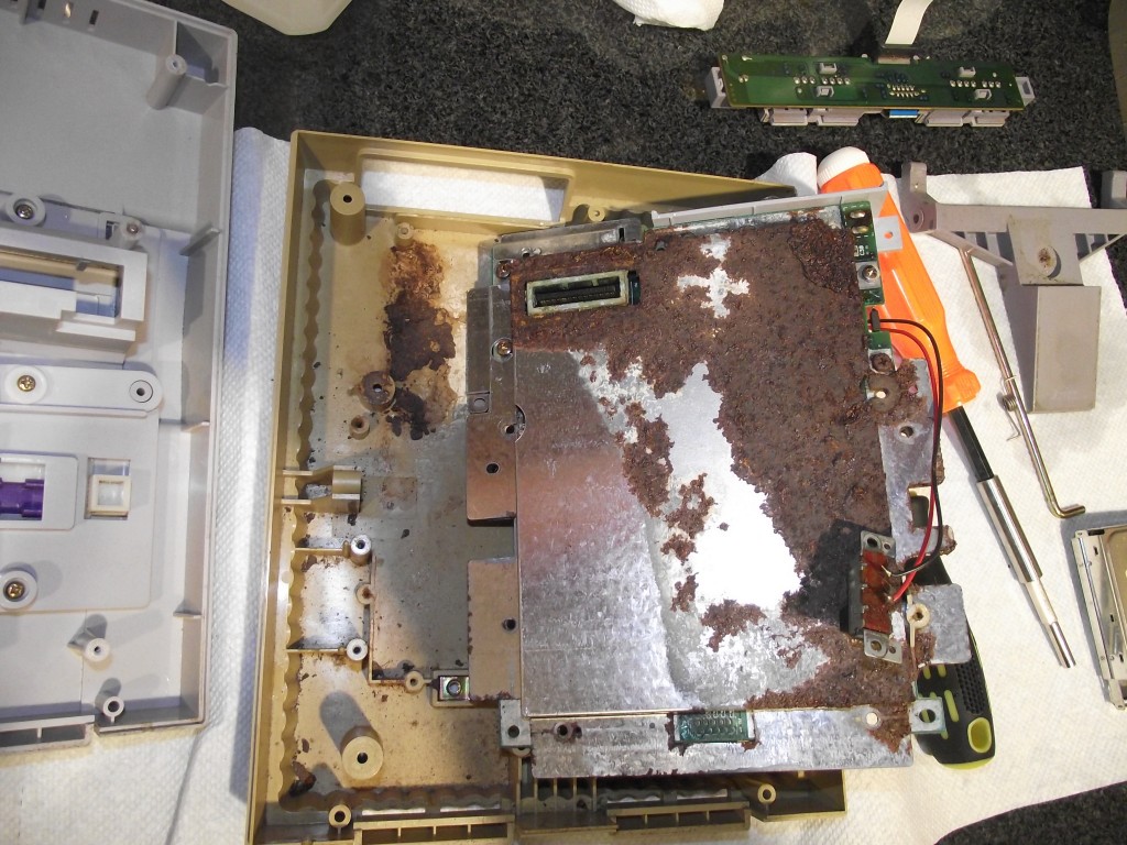 Knowing how gravity works allows you to predict this before you even fully disassemble the console. 